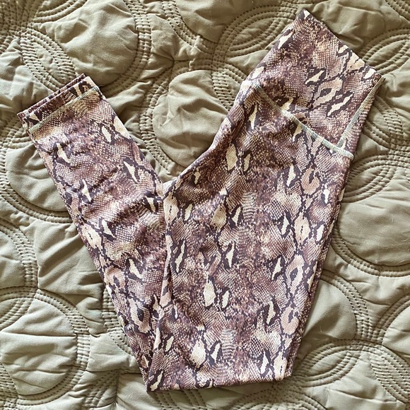 DYI • Snake Print High Waisted Leggings - Size S - Picture 15 of 16